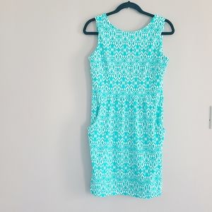 Jude Connally Turquoise Dress Size S